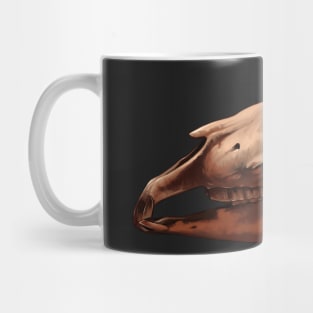 Ice Age Wild Horse Skull Mug